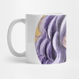 Purple Girl Mug